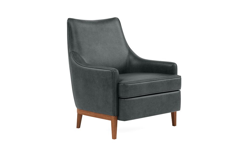 Kingsley Leather Accent Chair - Image 1