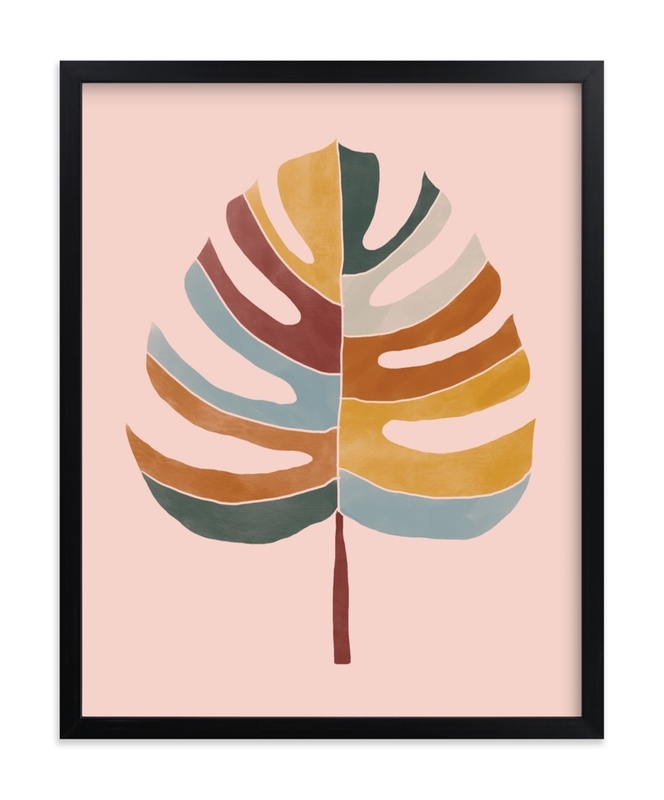 Chic Monstera Limited Edition Fine Art Print 1 - Image 0