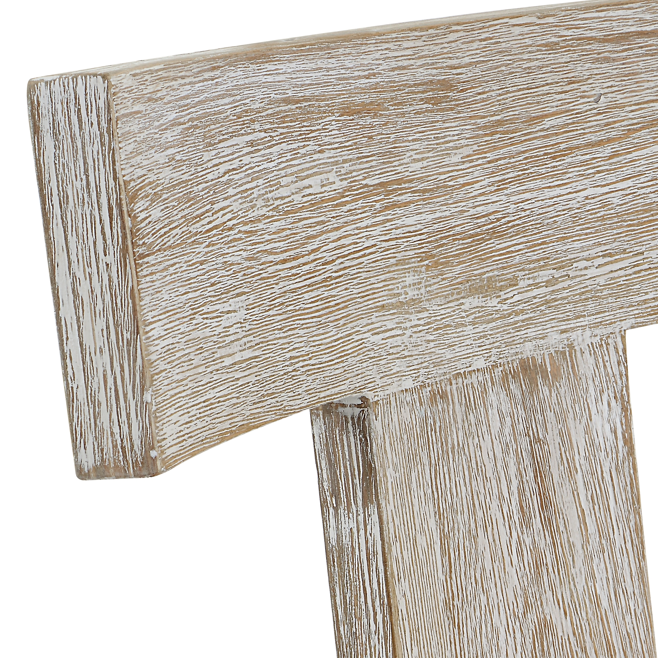 Idris White Counter Stool - Image 6