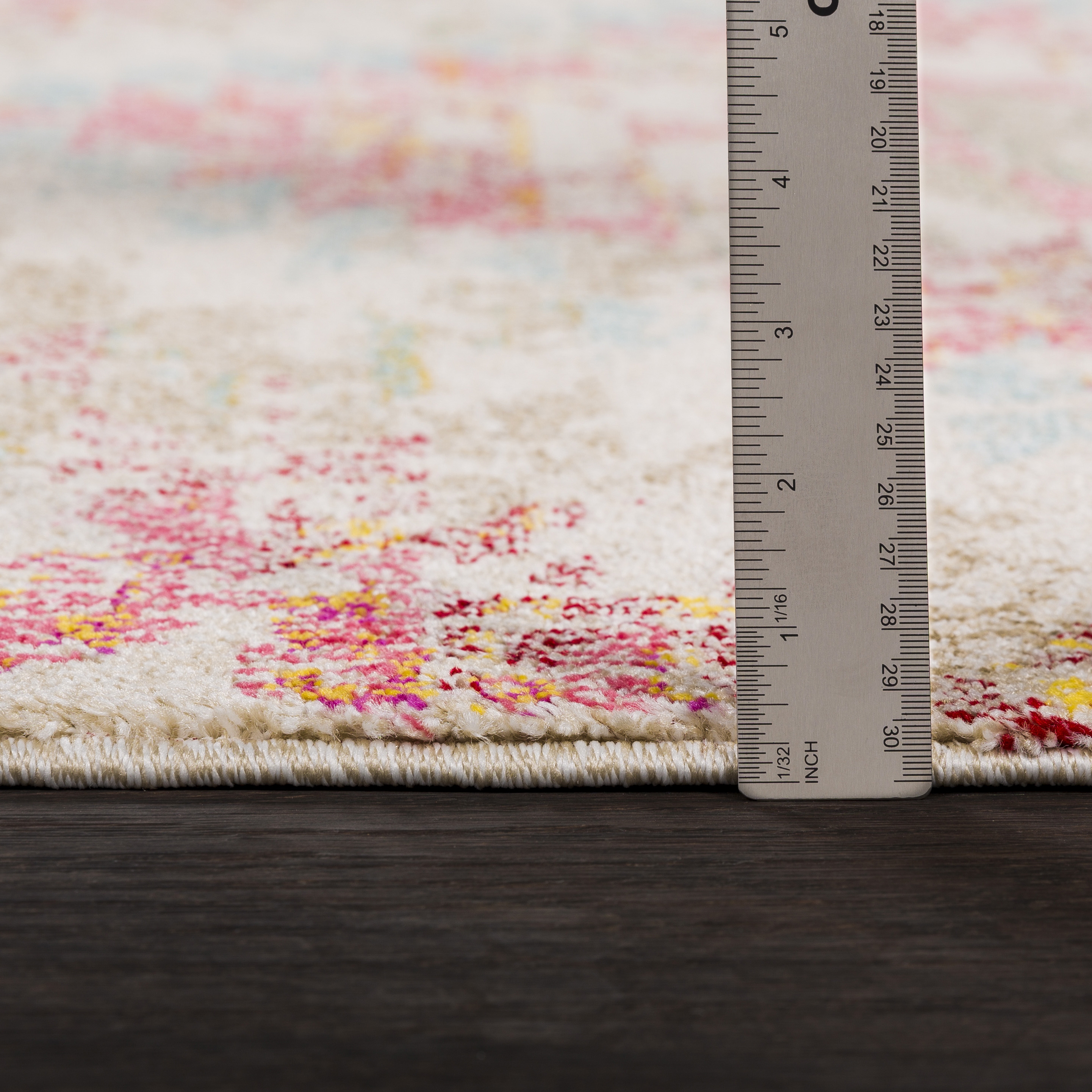 Anika Beige Indoor 2' x 2'11" Machine Woven Rug - Image 3