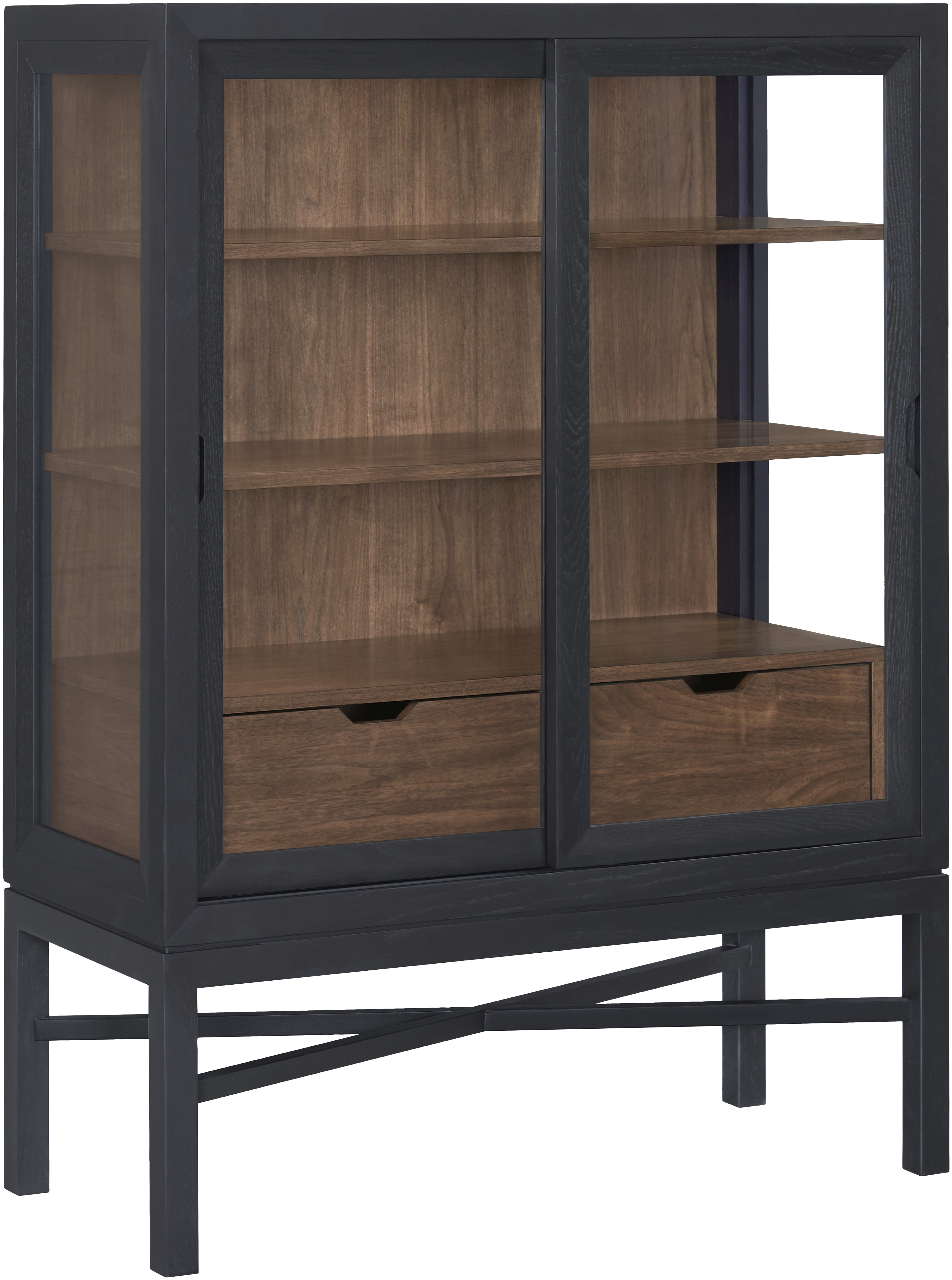 Marin  55"H x 40"W x 18"D Bookcase - Image 0