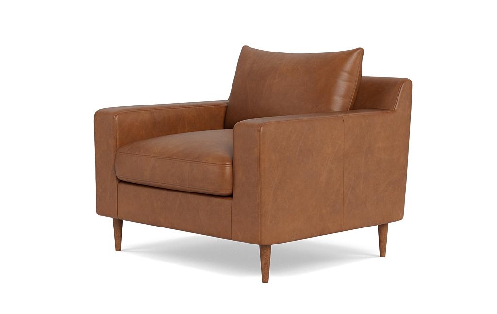 Sloan Leather Accent Chair - Image 2