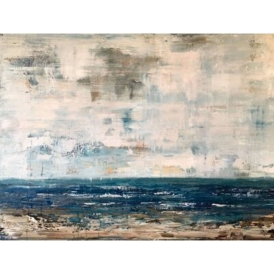 Earth Sea and Sky by John Beard - Wrapped Canvas Painting Print - Image 0