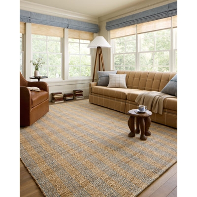 Chris Loves Julia x Loloi Judy Natural / Sky Area Rug - Image 0
