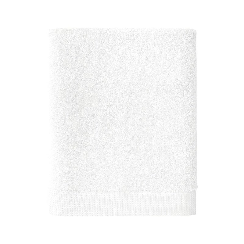 Yves Delorme Astree Guest 100% Cotton Hand Towel Color: White - Image 0