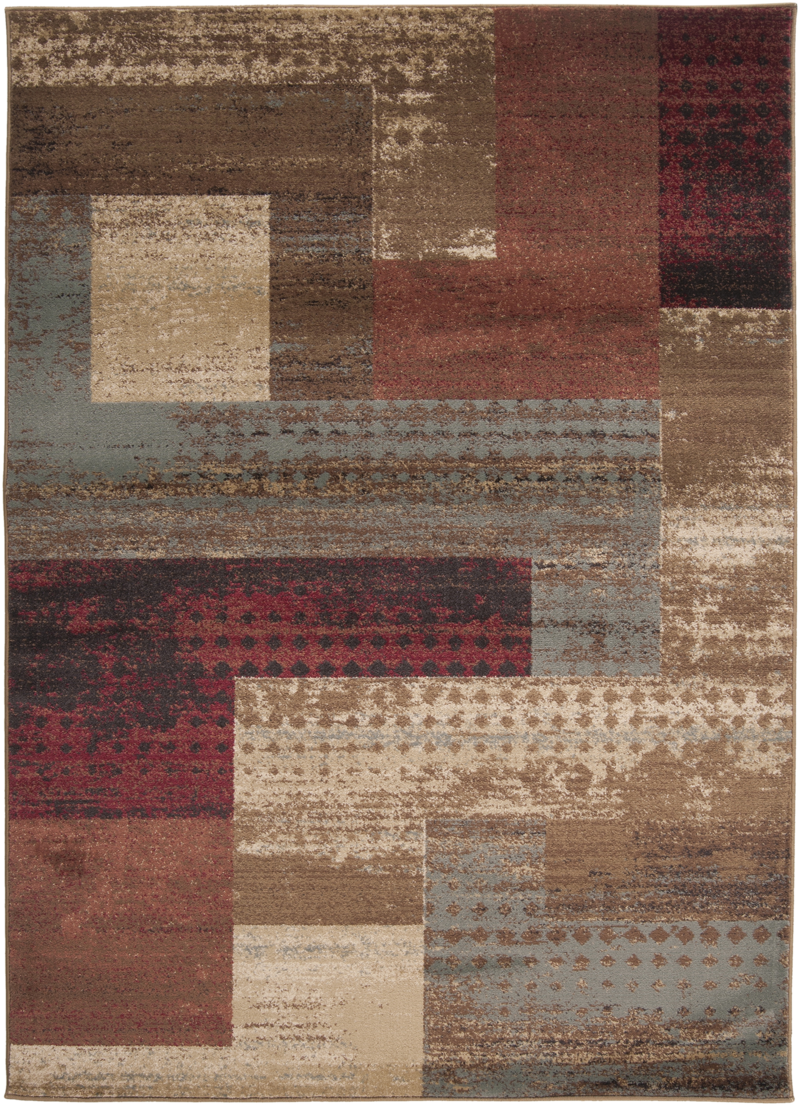 Riley Brown Indoor 12' x 14'11" Machine Woven Rug - Image 0