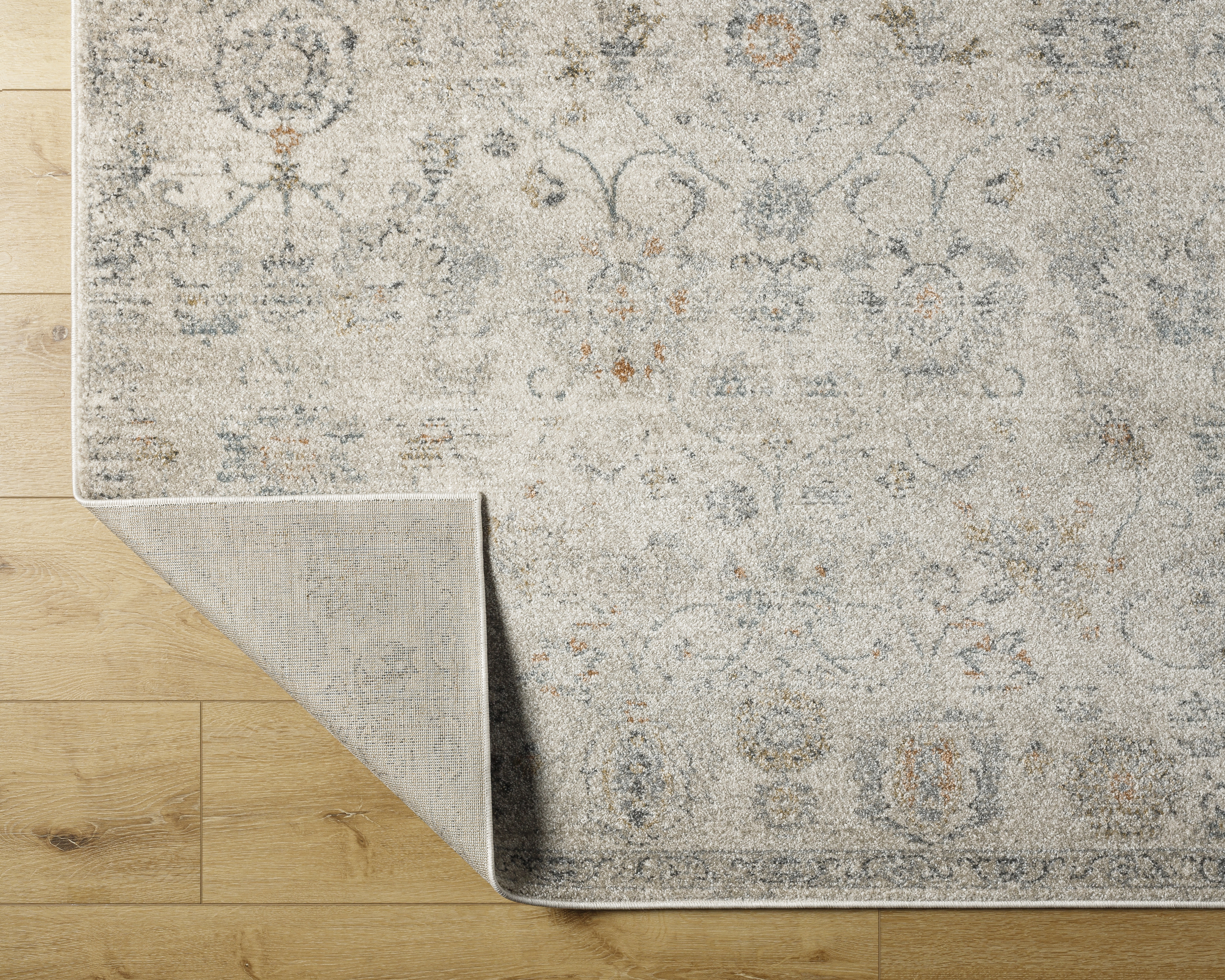 Livabliss Alpharetta Beige Indoor 5'3" x 7' Machine Woven Rug - Image 4