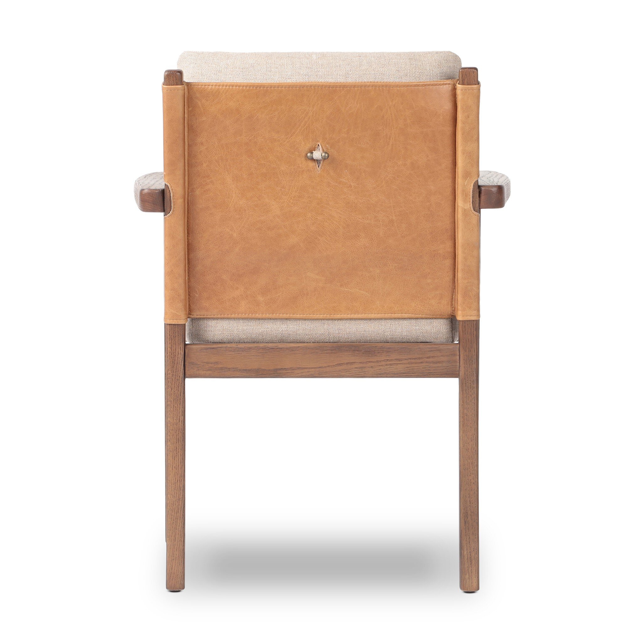 Chappel Dining Armchair - Alcala Taupe - Image 4