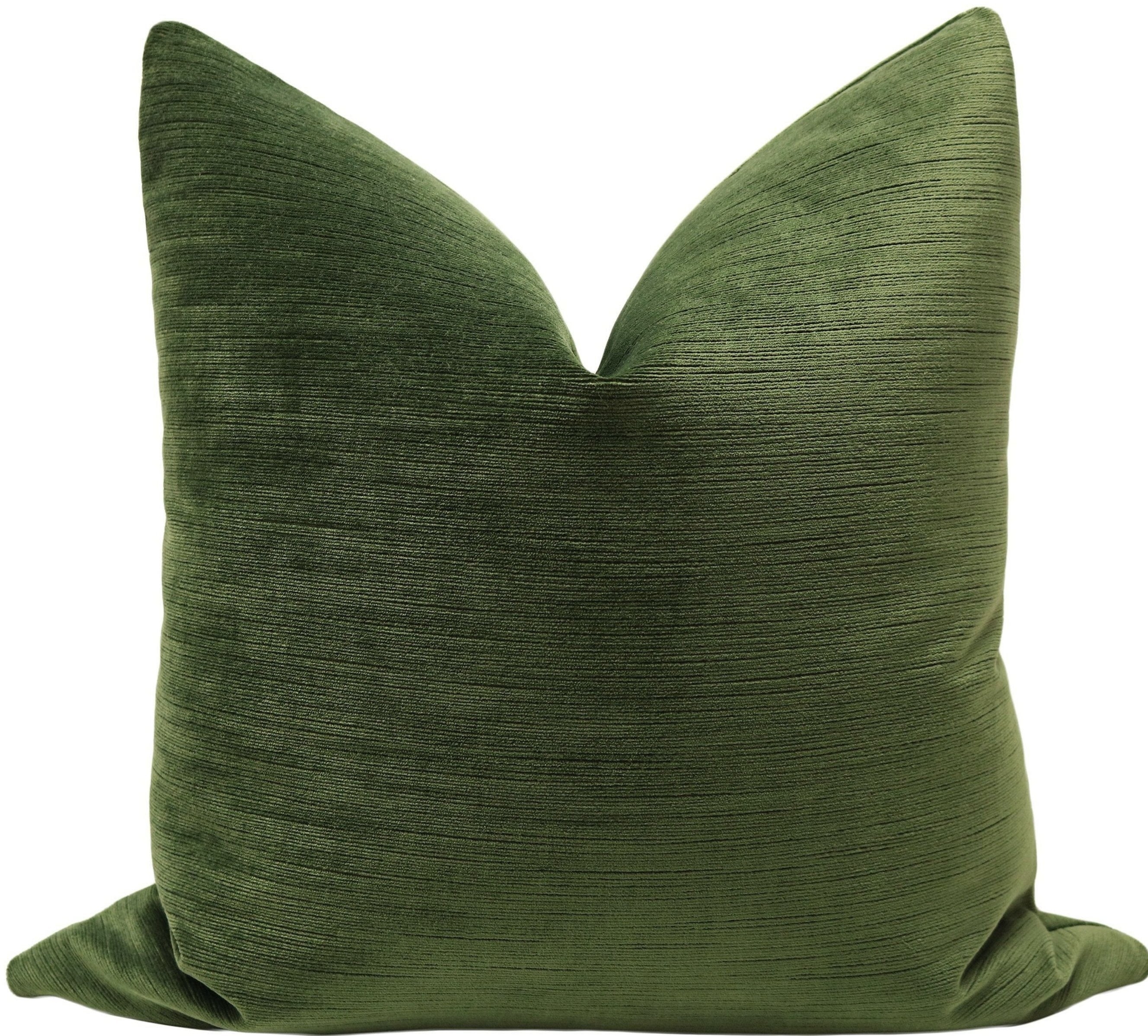 STRIE VELVET // OLIVE - 14" X 36" - Image 0