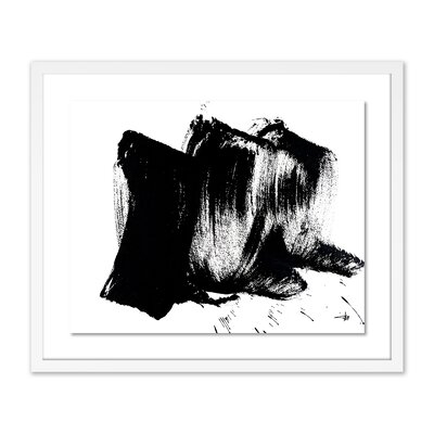 'BW 2' by Johan Gert Manschot - Picture Frame Painting Print on Paper - Image 0