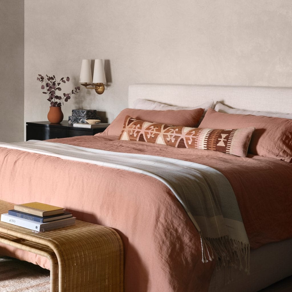 The Citizenry Azra Kilim Lumbar Pillow | Sienna - Image 3