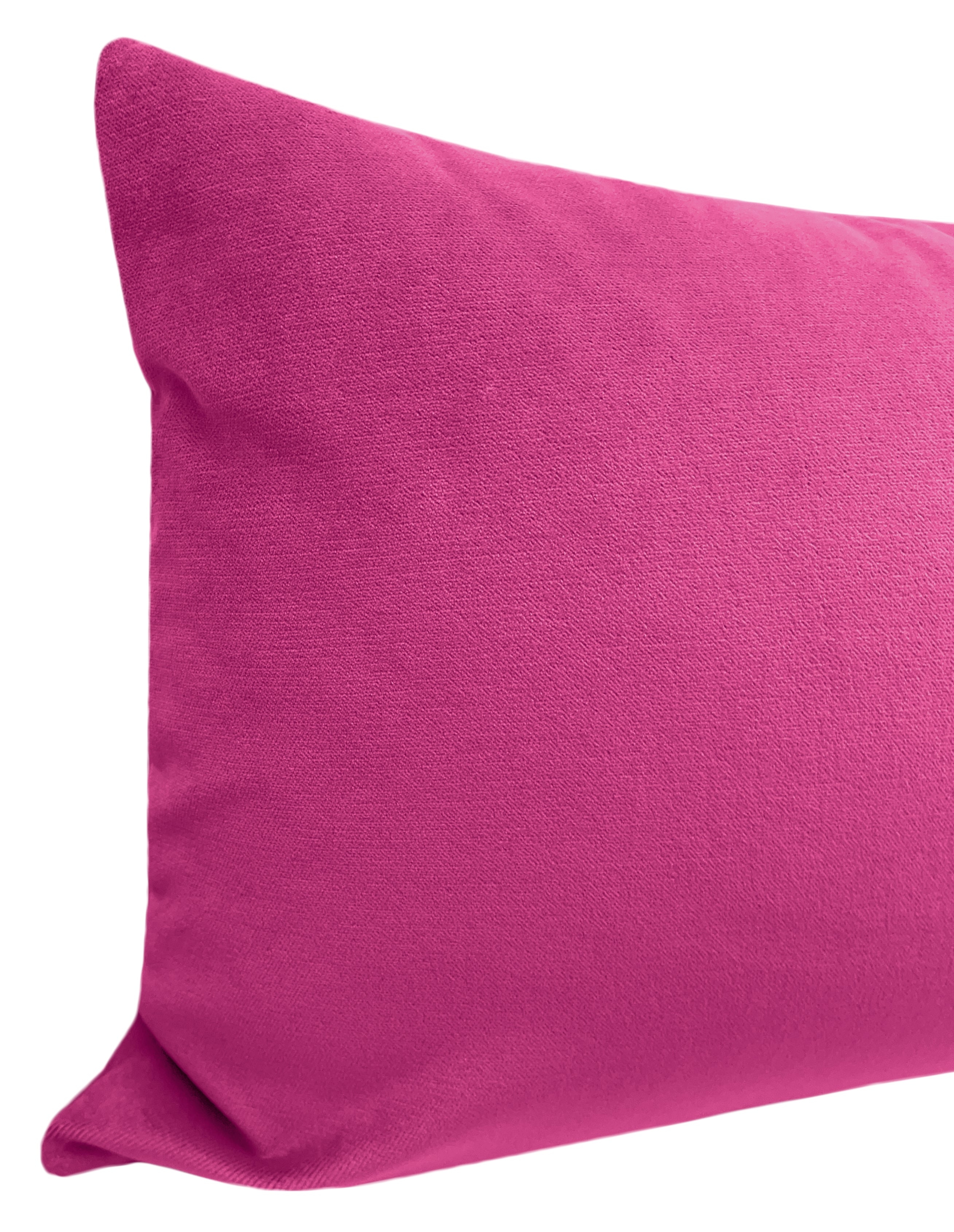 THE XL LUMBAR :: SOCIETY VELVET // CERISE - 14" X 48" - Image 4