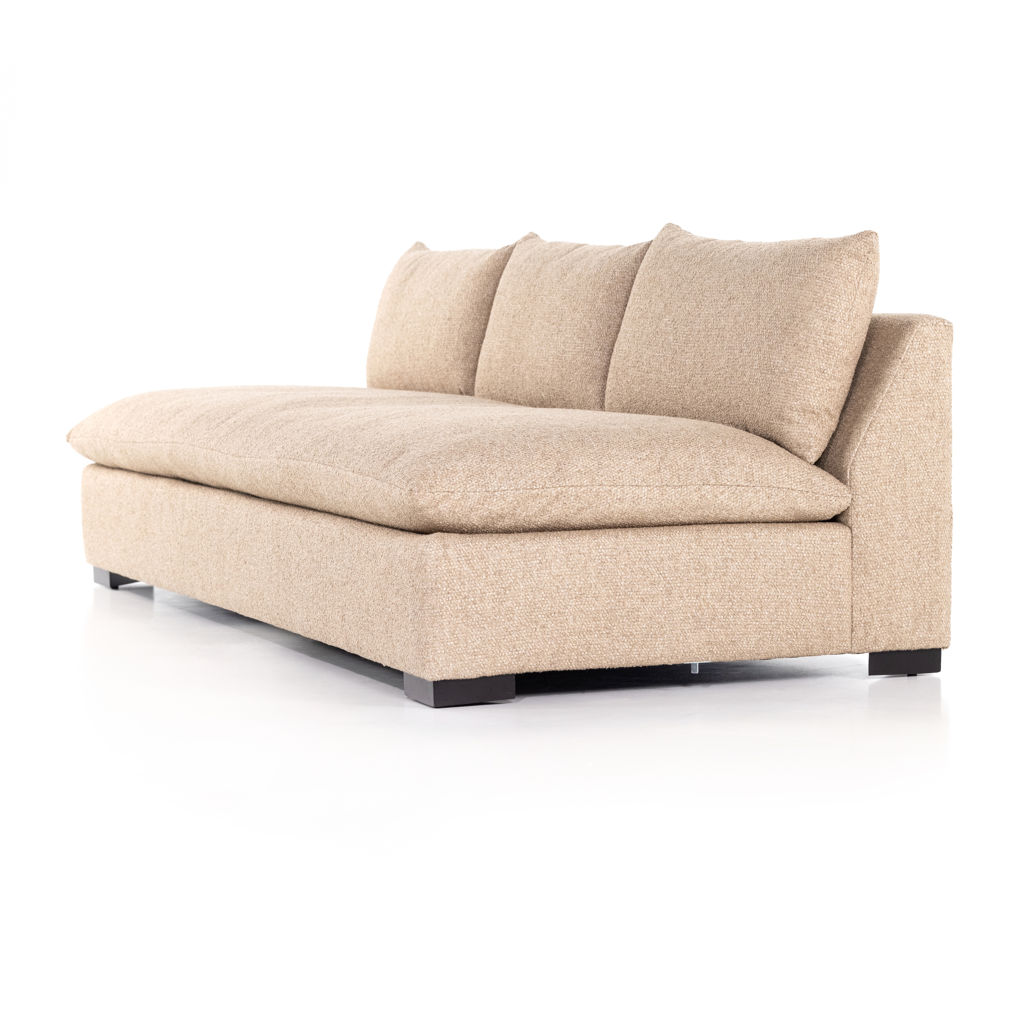 Grant Armless Sofa-94" - Heron Sand - Image 2