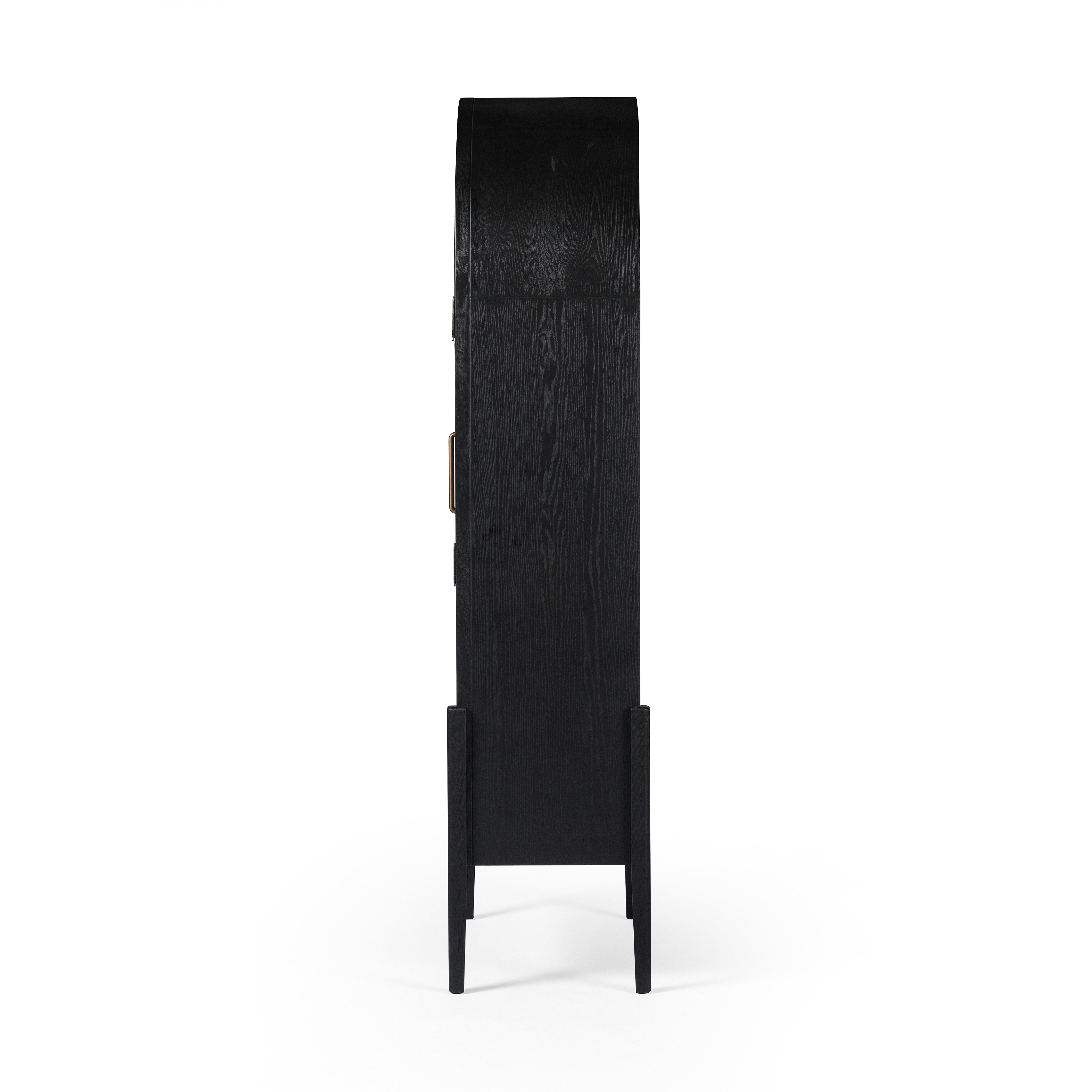 Tolle Panel Door Cabinet-Drifted Mat Blk - Image 7