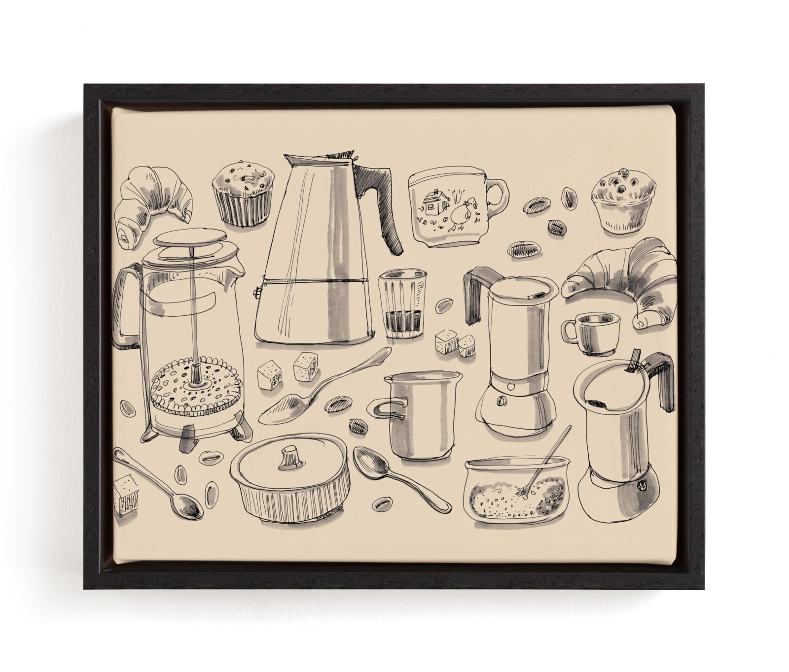 Breakfast With Coffee Limited Edition Fine Art Print 2 - Image 0