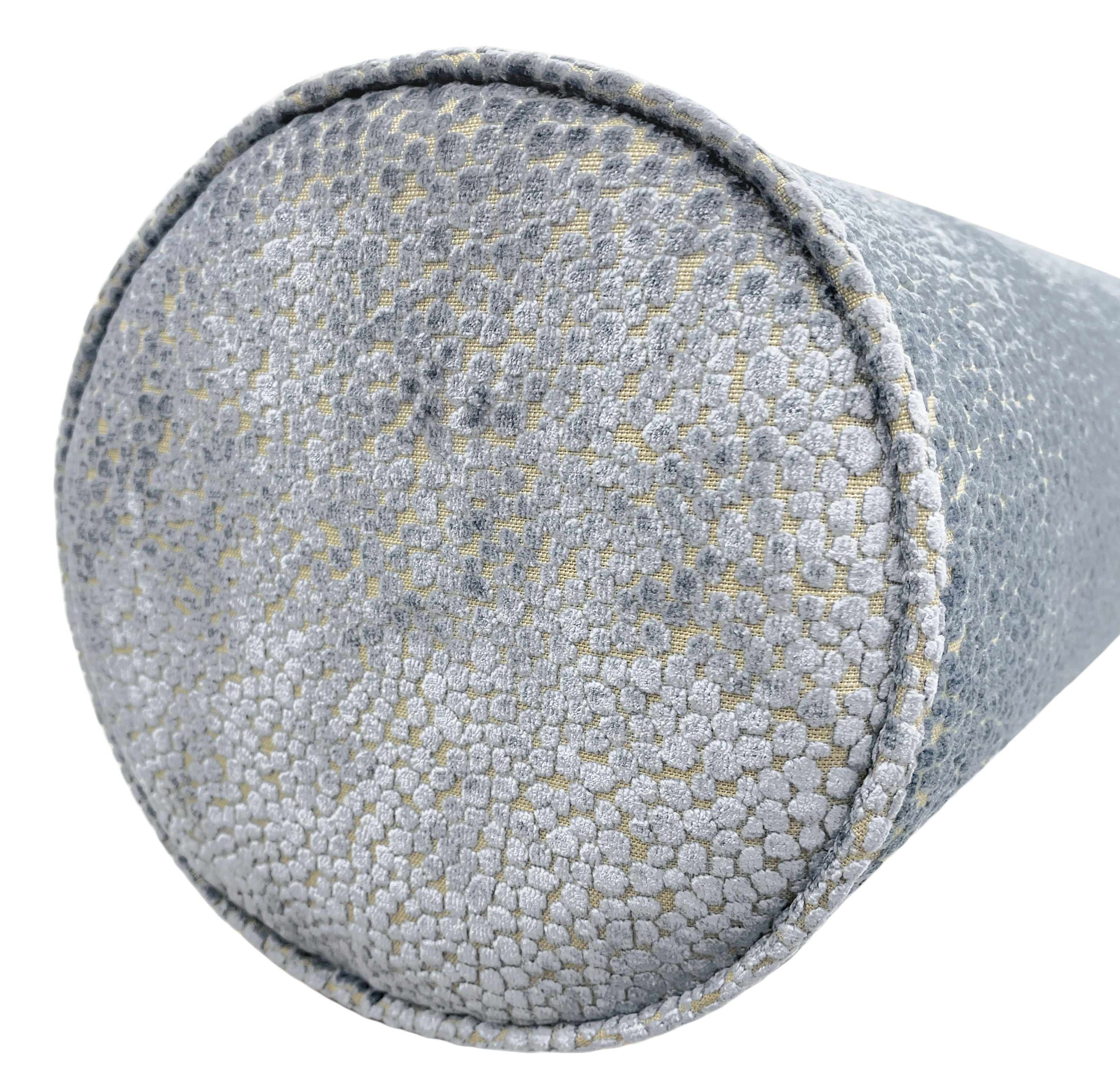 THE BOLSTER :: COSMO CUT VELVET // DELFT - TWIN XL // 9" X 30" - Image 1