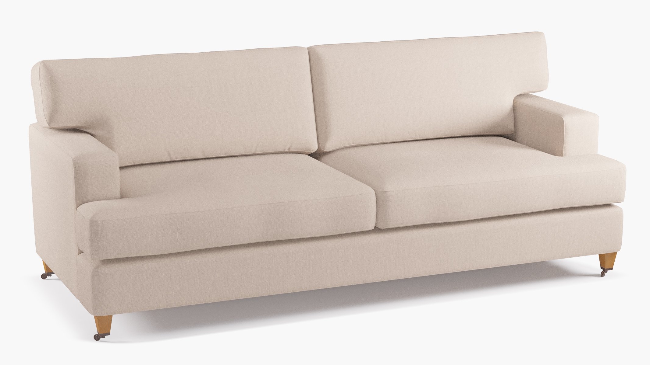 Classic Sofa, Husk Everyday Linen, Oak - Image 1