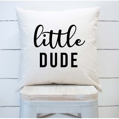 Little Dude Kids Square Pillow Cover - Image 0