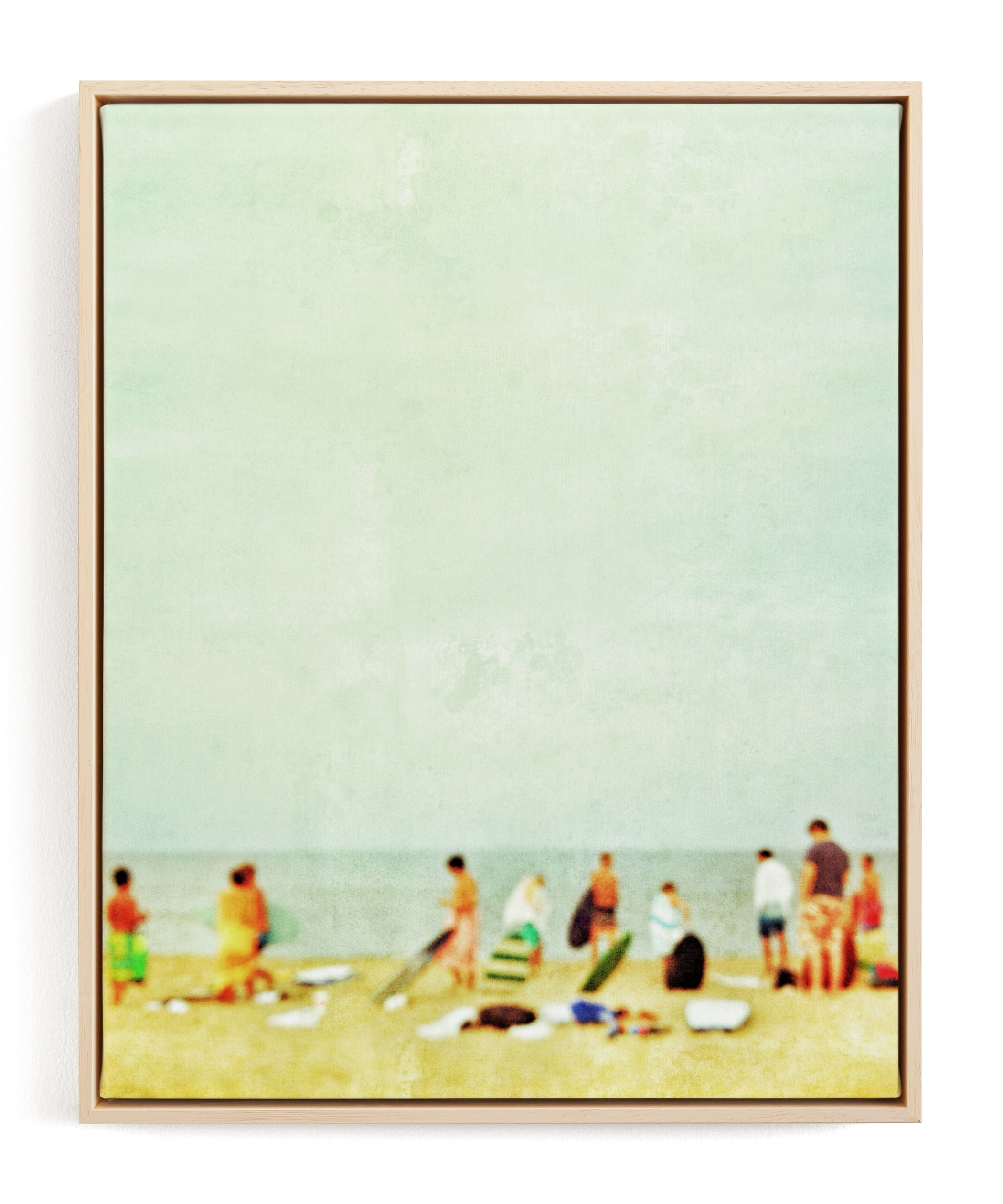 On The Beach. Art Print - Image 0