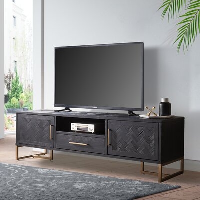 Vintage Tv Stand For Tvs Up To 70 Inch With Storage - Image 0