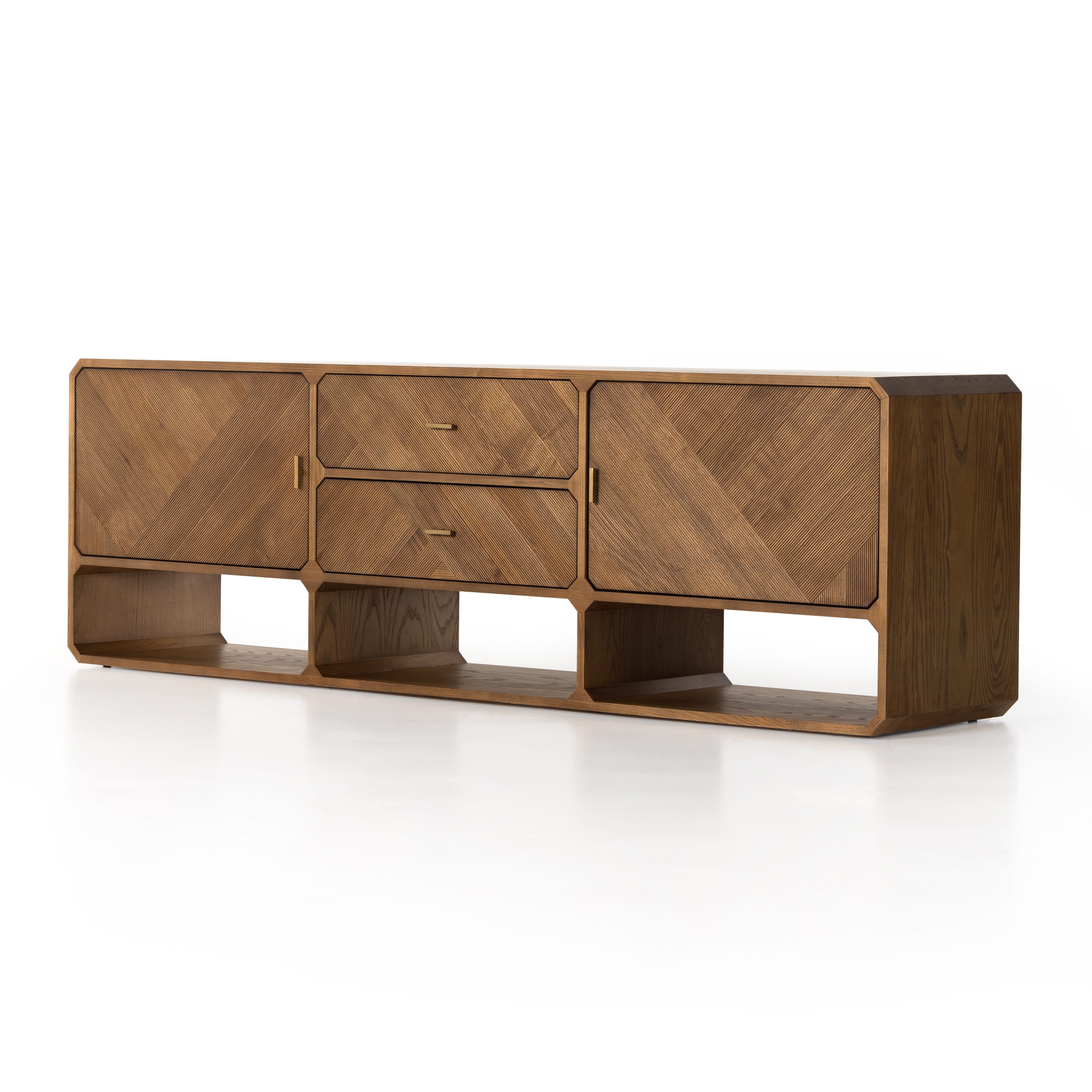 Caspian Media Console - Natural Ash - Image 1