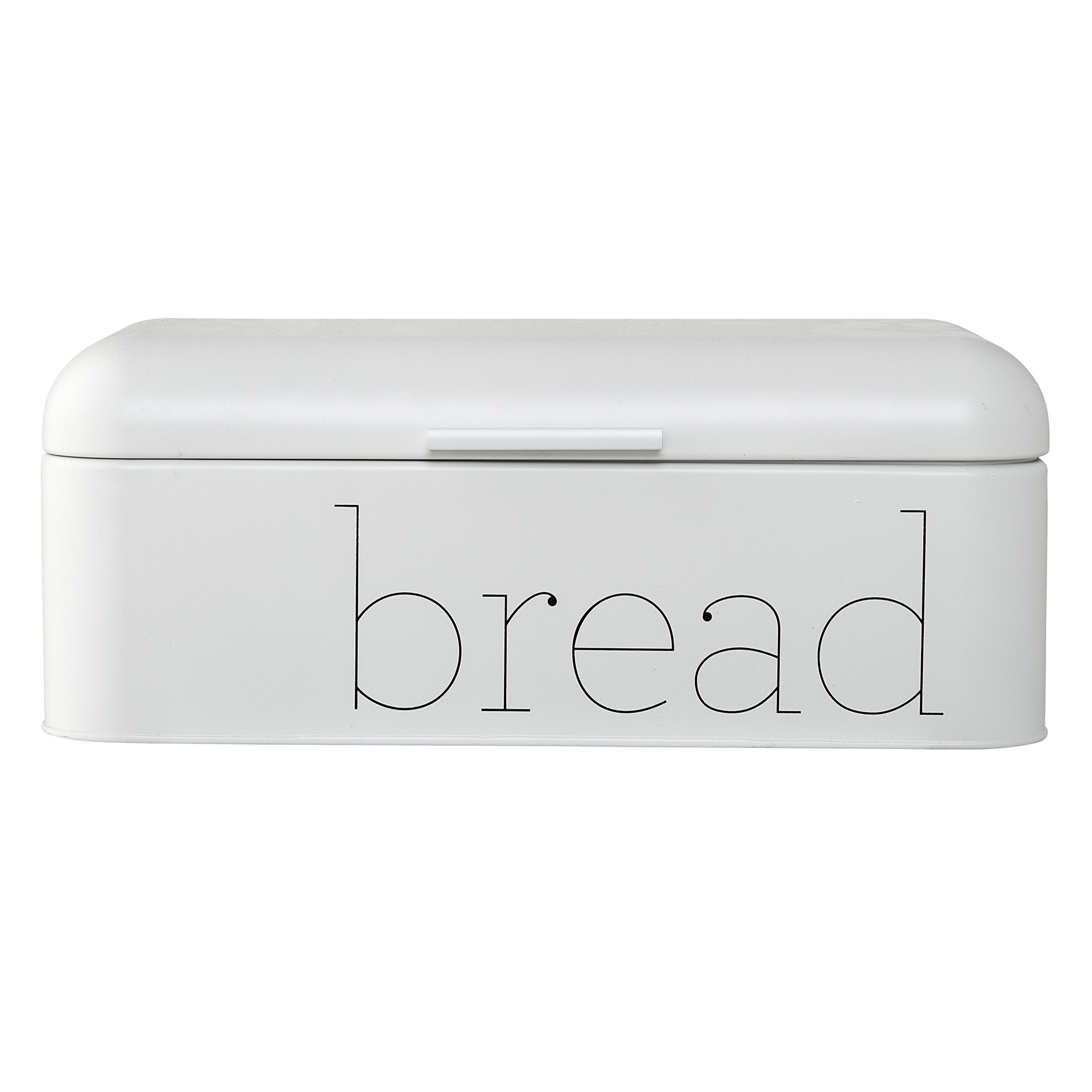 White Metal "bread" Bin - Image 0