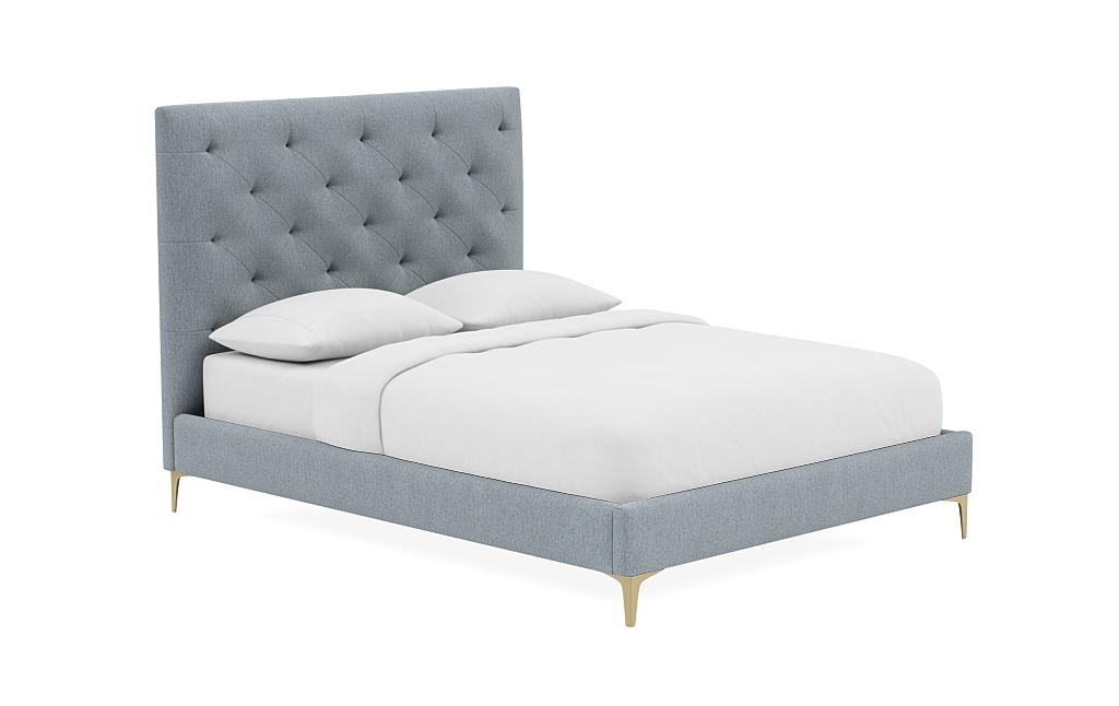 Lowen Upholstered Bed with Tufting Option - Image 1