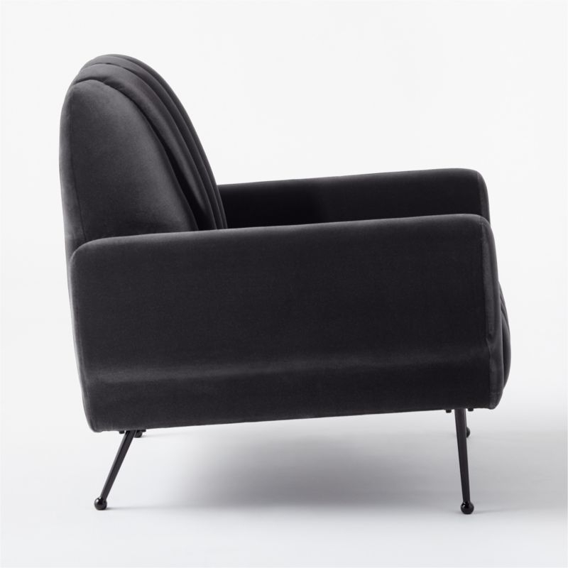 Ardis Black Chair - Image 3
