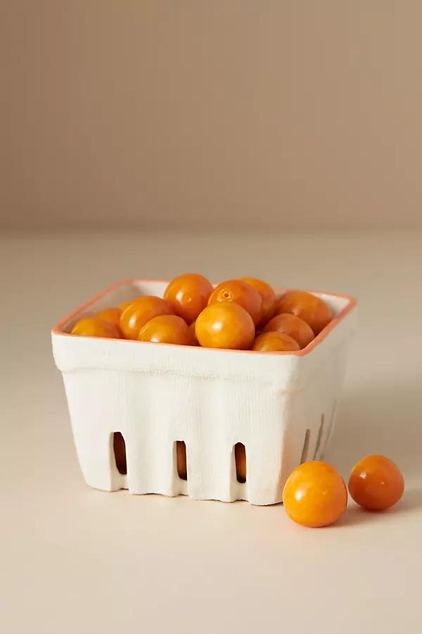 Linnea Stoneware Fruit Basket - Image 0
