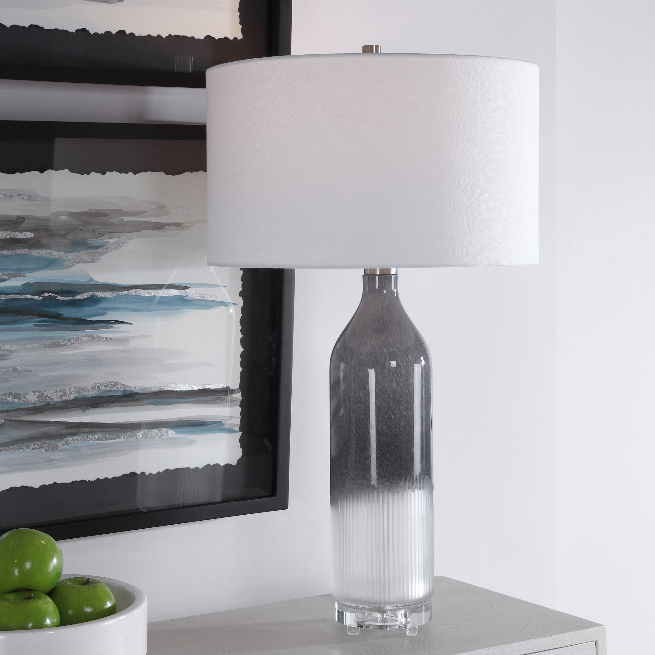 Natasha Art Glass Table Lamp - Image 1