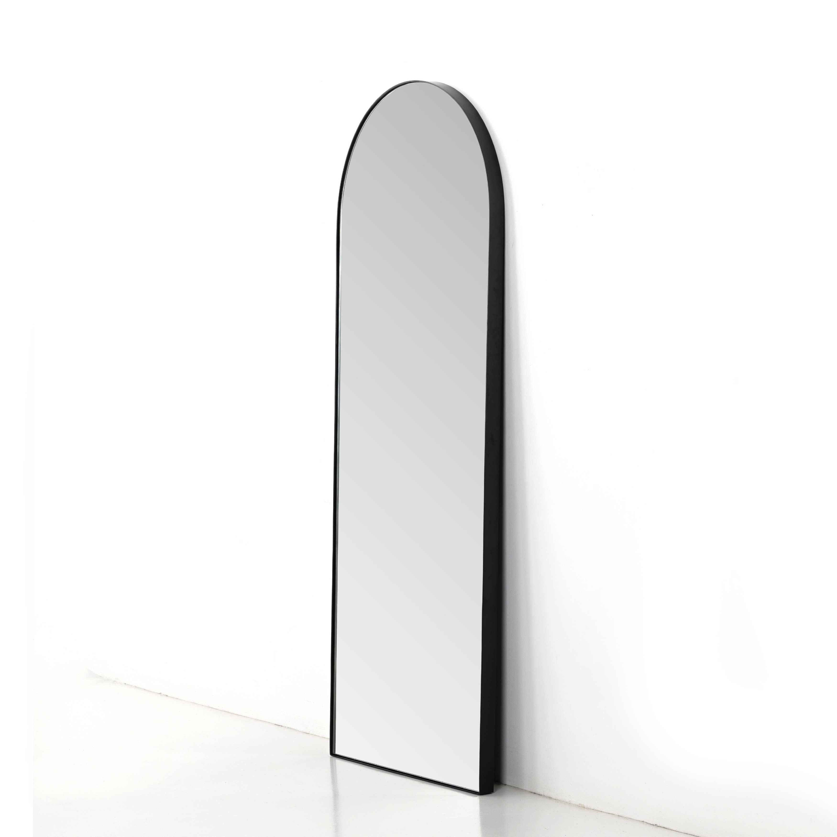 Georgina Floor Mirror - Iron Matte Black - Image 4