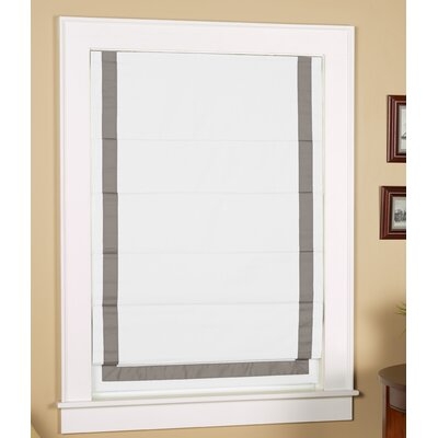 Indoor Cordless Blackout Roman Shade - Image 0