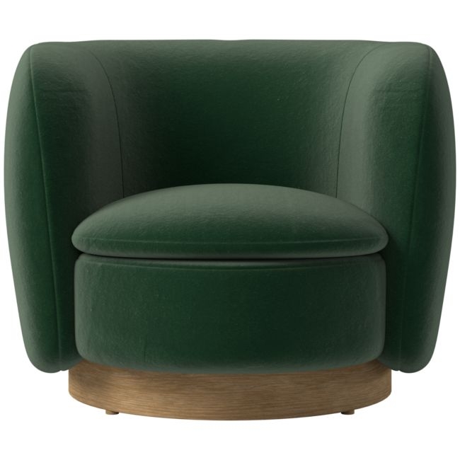 Muir Swivel Chair Luca Juniper - Image 0