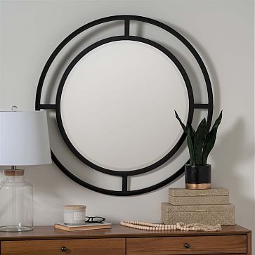 Averie Wall Mirror, Silver - Image 1