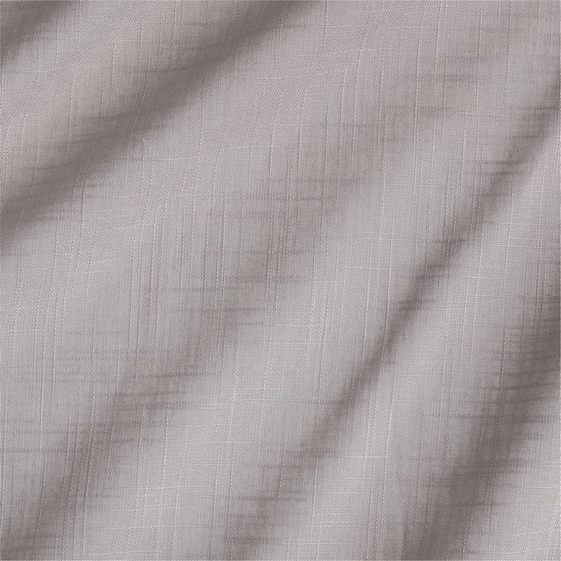 63" Grey Knot and Grommet Curtain Panel - Image 3
