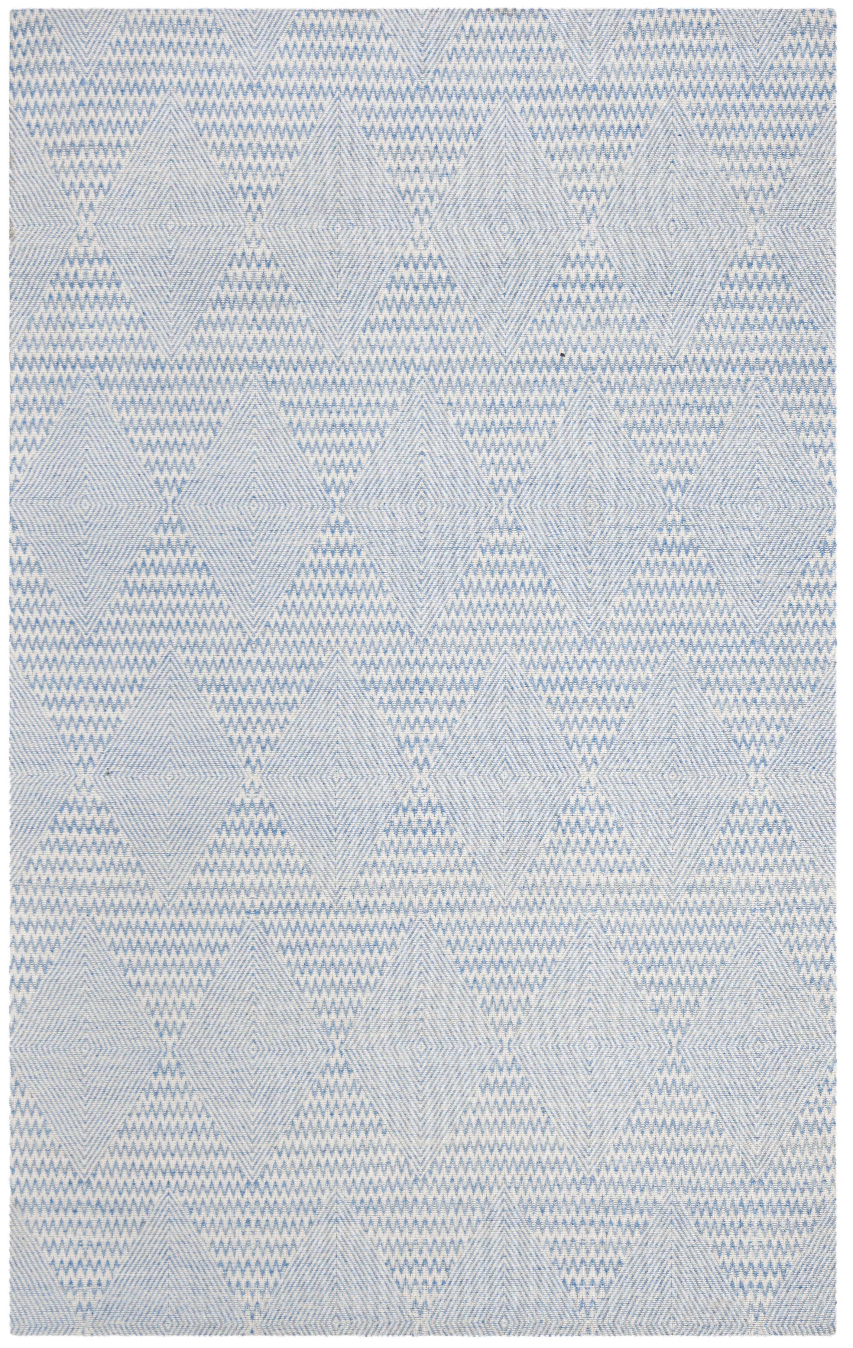 Arlo Home Hand Loomed Area Rug, MRB304M, Light Blue/Ivory,  6' X 9' - Image 0