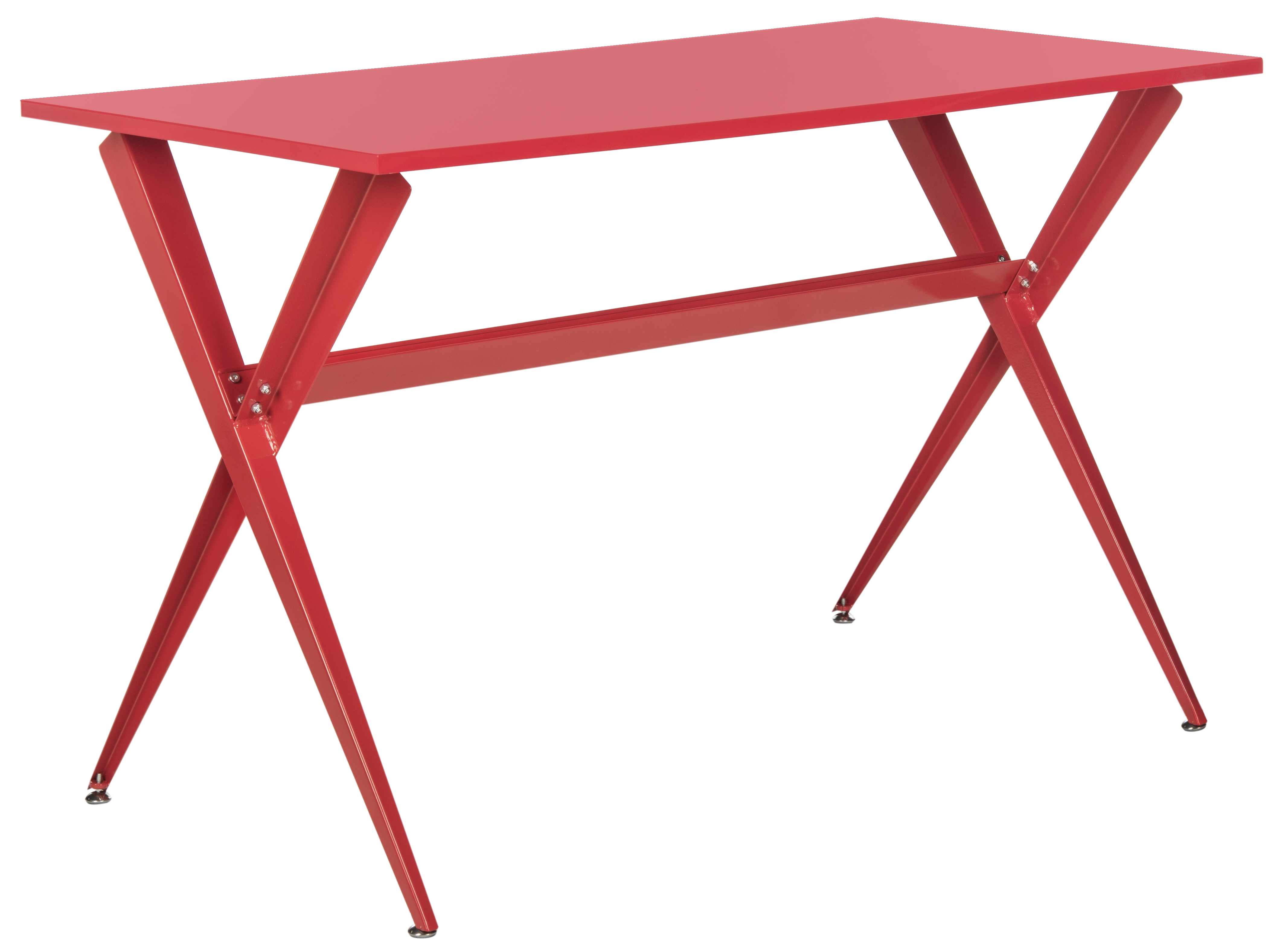 Chapman Desk - Red - Safavieh - Image 1
