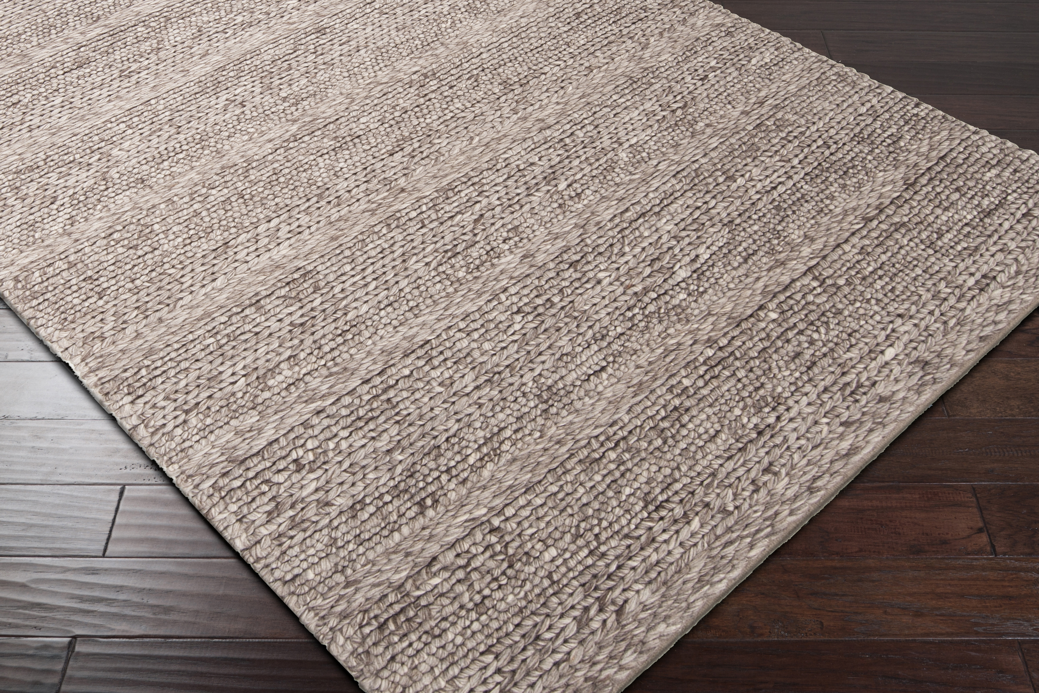 Tahoe Brown Indoor 2'6" x 10' Handmade Rug - Image 4