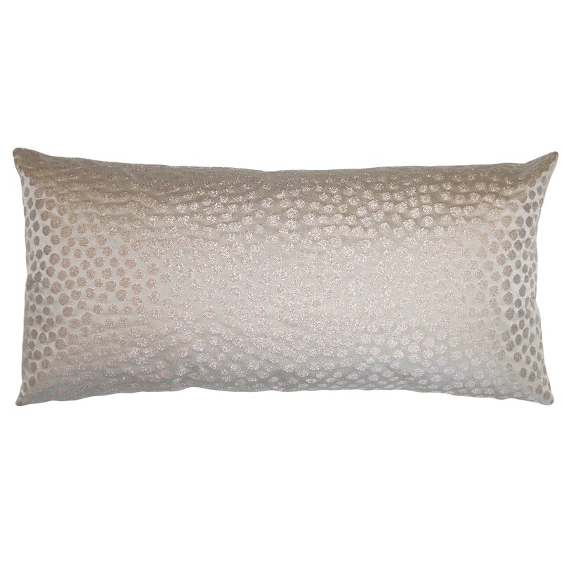 Square Feathers Sixteen Fancy Rectangular Pillow Cover & Insert - Image 0