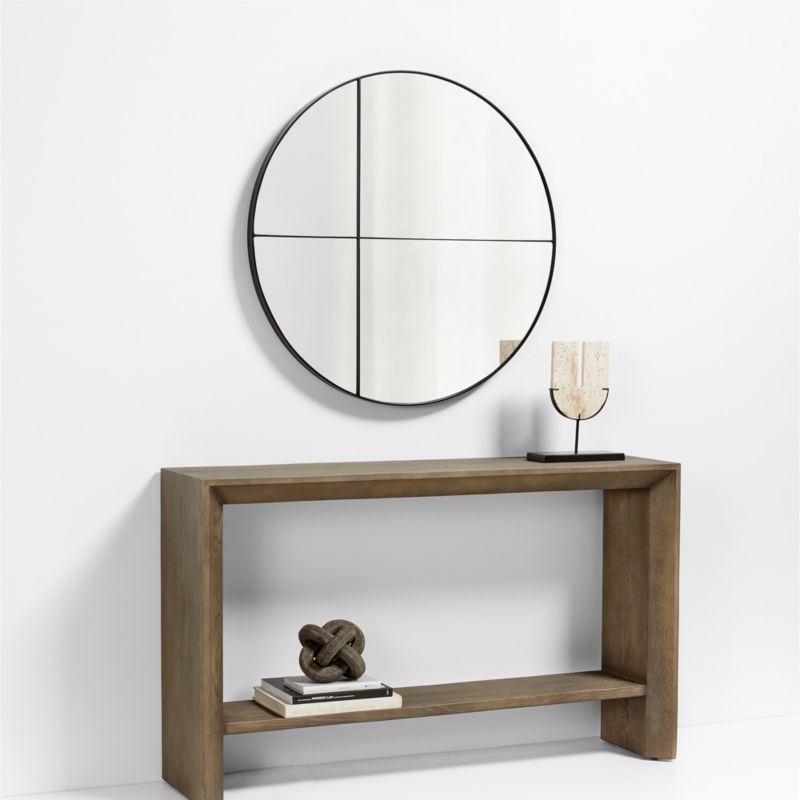 Endez Round Wall Mirror 36" - Image 2