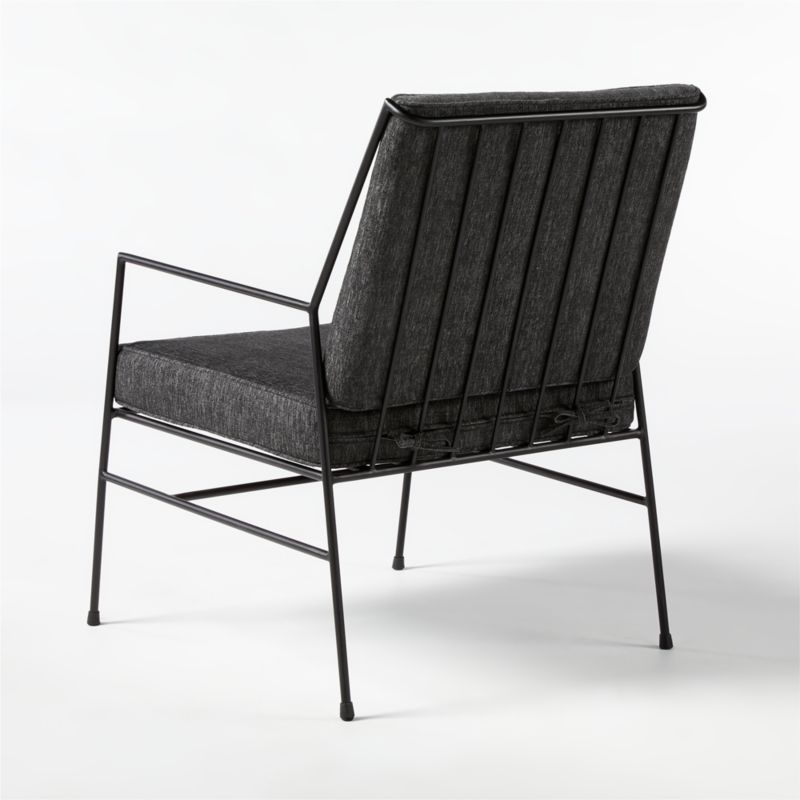 Pavilion Lounge Chair with Grey Sunbrella ® Cushions Model 6471 - Image 5