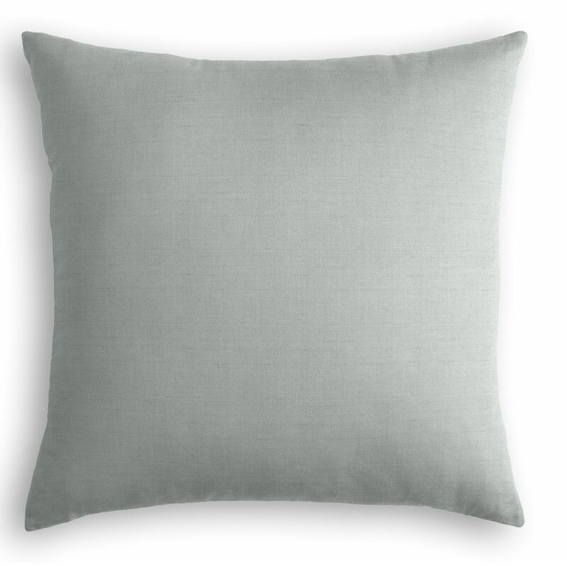 Loom Decor Slubby Linen Throw Pillow Color: Graphite, Size: 24" x 24" - Image 0