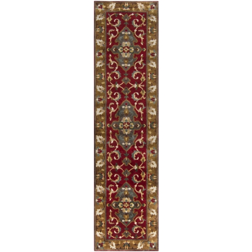 Anastacia Brown Indoor 9' x 13' Handmade Rug - Image 0