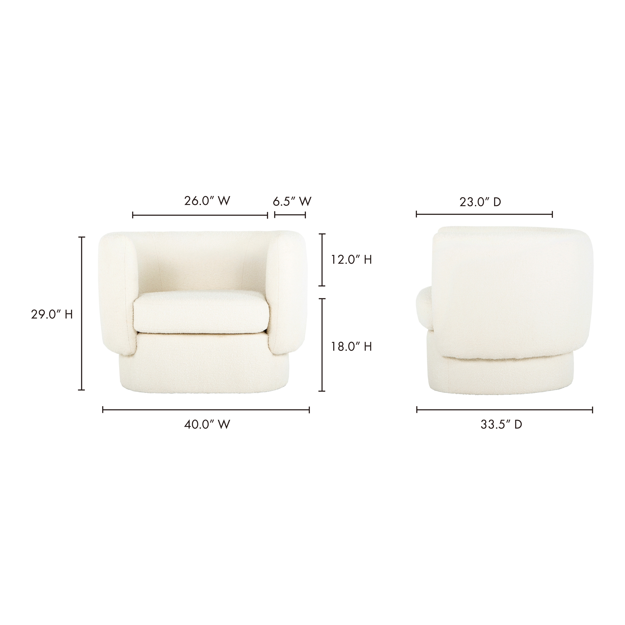 Koba Chair Maya White - Image 12