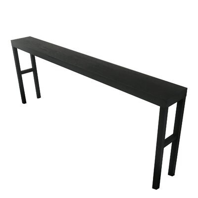Hassane 84" Solid Wood Console Table - Image 0