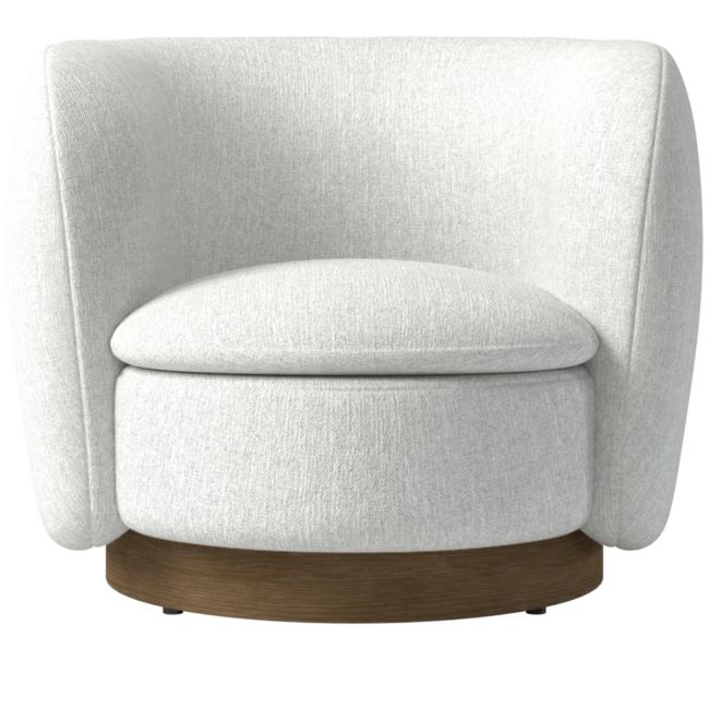 Muir Swivel Chair Elliot Dove - Image 0