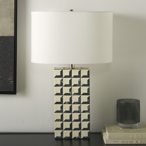 Isle 23 Inch Table Lamp - White/Blue - Image 3