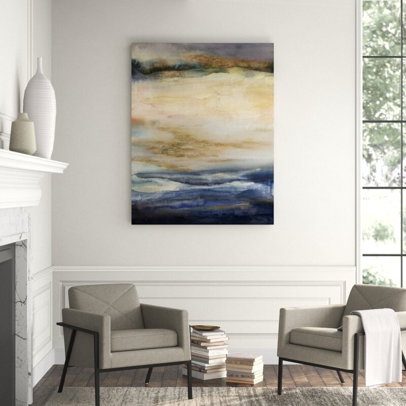 Chelsea Art Studio Cosmic Fluid by Charlotte Perkins - Wrapped Canvas Painting - Image 0