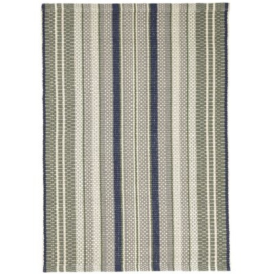 Bay Stripe  Woven Cotton Rug - Image 0