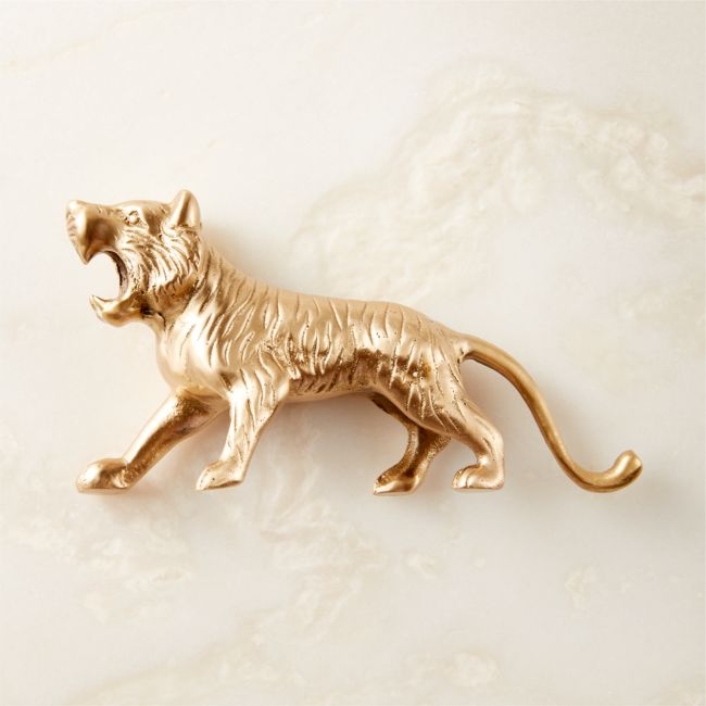 Imani Tiger Brass Bottle Opener - Image 0